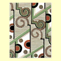 Art Deco Abstract  (90) postcards