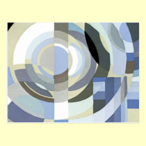 Art Deco Abstract postcards