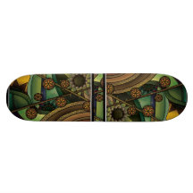 Art Deco+Art Nouveau Skate Board Deck