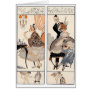 Art Deco Beauty Greeting Card