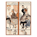 Art Deco Beauty Post Card