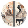 Art Deco Beauty Sticker