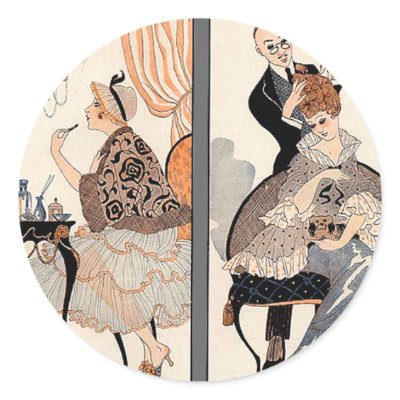 Art Deco Beauty Sticker by msdespina