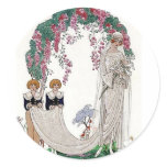 Art Deco Bride Sticker