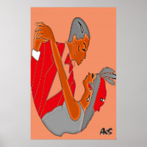 ART DECO COUPLE POSTERS