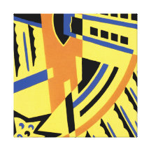 Art Deco Design #5 @ Emporio Moffa Gallery Wrapped Canvas