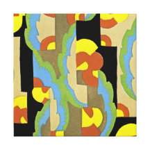 Art Deco Design #9 @ Emporio Moffa Gallery Wrap Canvas