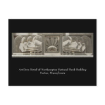 Art Deco Detail Postcard