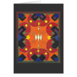 Art Deco Fabric Design - Rich Vibrant Colours