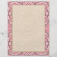 Art Deco Flair - All in Pink Custom Flyer