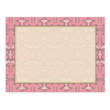 Art Deco Flair - All in Pink Postcards
