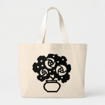 Art Deco Flowers Totebag