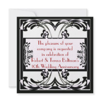 Art Deco Formal Invitation