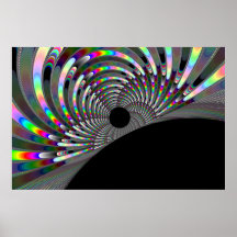 Art Deco Fractal Poster