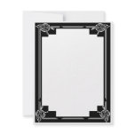 Art Deco Frame Personalized Announcements