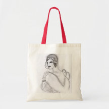 Art Deco Girl 2 Bags