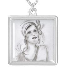 Art Deco Girl Jewelry