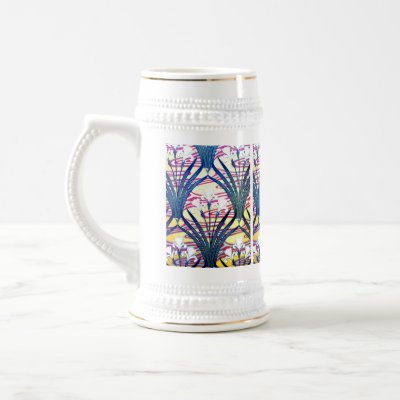 Art Deco Heirloom Stein Mug by INTHEPRESENT