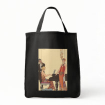 Art Deco Pianist and Singer Bags