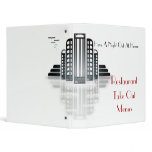 Art Deco Resaurant Take Out Menu Binder