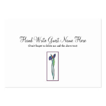 Art Deco Rose  2 - Place Cards Business Card