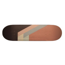 ART DECO skateboard (mauve)