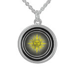 Art Deco Sun Pendant