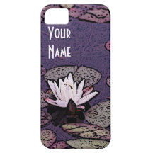 art deco water lily pond  phone case iPhone 5 case