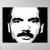 ART D'ENCRE DE TIMBRE DE SUPPORT D'ÉRIC AFFICHES