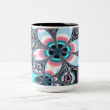 Art  Design Blue Mug