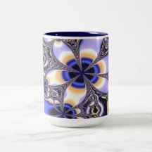 Art Design Blue Purple Mug