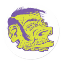 Art Disection 11 Round Sticker