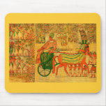 Art égyptien de mur tapis de souris