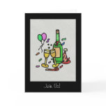 Art Glass Party Card