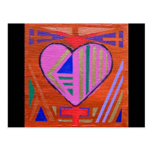 Art Heart #4 Post Cards
