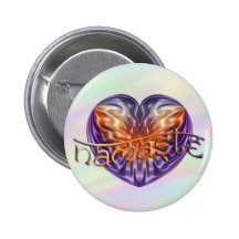 ART Heart NAMASTE | lightcoloured Pin
