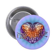 ART Heart NAMASTE | pinkcyan shine