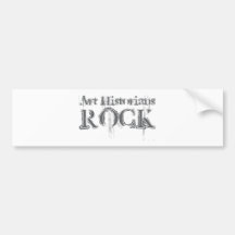 Art Historians Rock Bumper Stickers