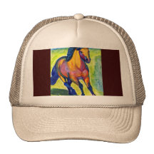 Art Horse Mesh Hat