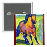 Art Horse Pinback Buttons