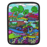Art is life trees and wild landscApe Sleeves For iPads