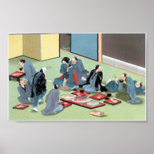 Art japonais vintage posters