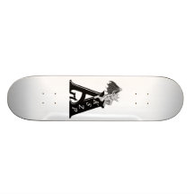 Art KSZP Logo mit Golem - Gargoyle Personalisiertes Skateboard