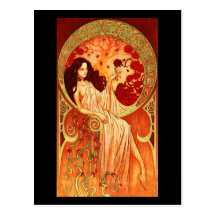 Art-Mucha Carte-Classique 13 Cartes Postales