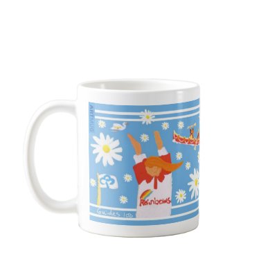 Art Mug: Guides 100 Centenary Mug. Blue. by johndyergallery