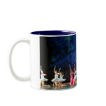 Art Mug: Sapphire Peacock Love. Menton Ballet