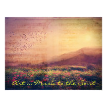 Art...Music to the Soul Inspirational art Photo Art