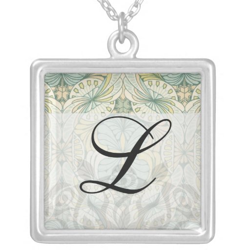 art nouveau abstract ornate pattern jewelry