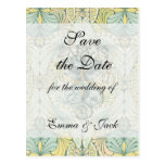 art nouveau abstract ornate pattern postcards