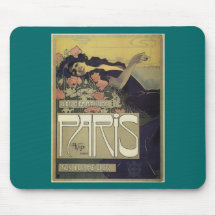 Art Nouveau ~ Aleardo Villa ~ Paris Mousepads